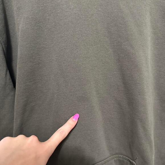 Khaki green carhartt hoodie - Picture 4 of 4